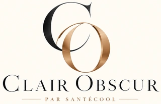 Clair Obscur by SantéCool — C noir et O cuivré entrelacés